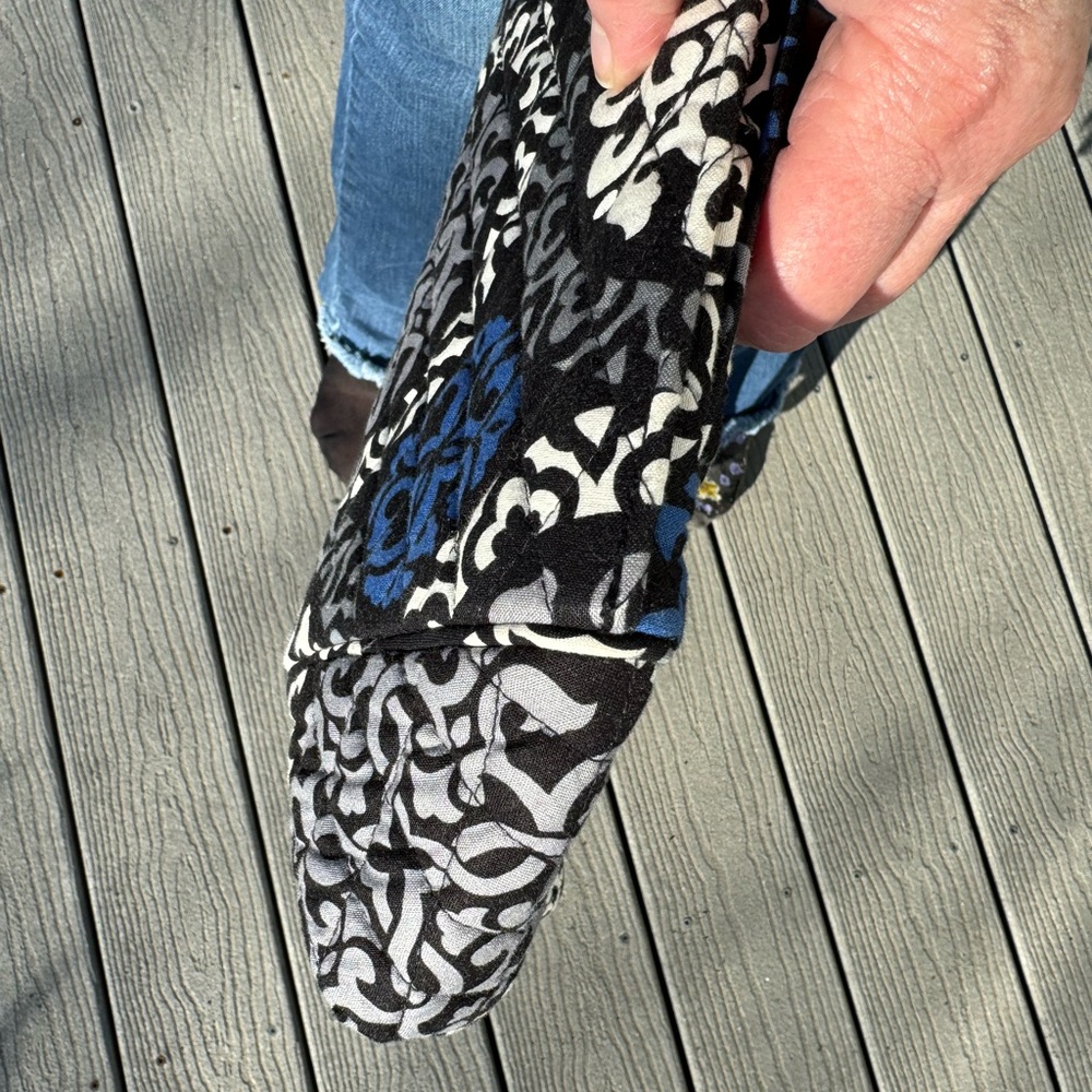 Vera Bradley Tablet Tote - Canterberry Cobalt - Picture 12 of 12